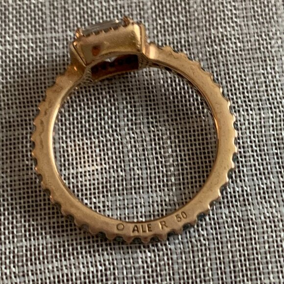 Pandora Rose Square Halo Ring - Picture 3 of 5